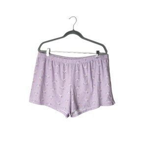 Sonoma Intimates Purple Bicycle Shorts NEW